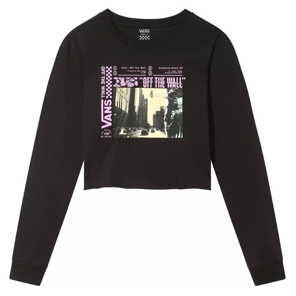 Vans cropped long sleeve